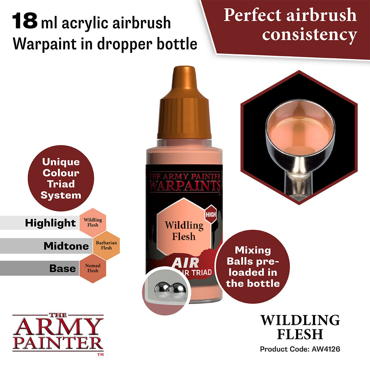 The Army Painter - Wildling Flesh - Warpaints Air