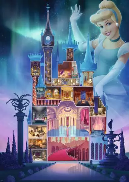 Ravensburger | Disney Castles Cinderella | 1000 Teile Puzzle