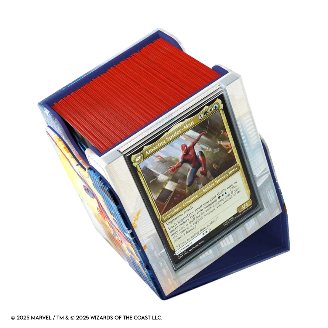 Gamegenic | Magic: The Gathering - Spider-Man / Green Goblin | Deckbox Art Squire Plus 100+ XL Convertible
