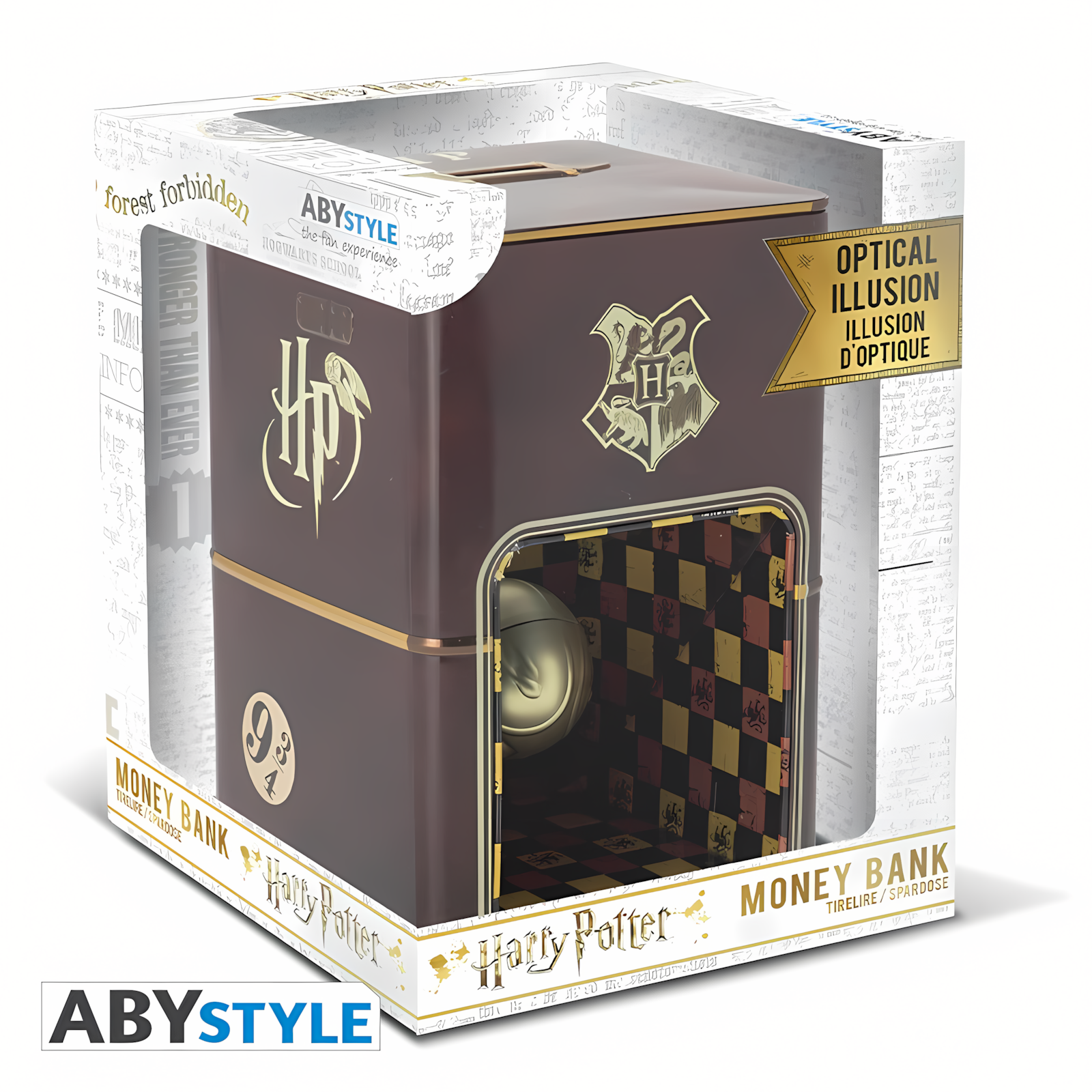 Abysse:  Harry Potter - Money Bank - Golden Snitch