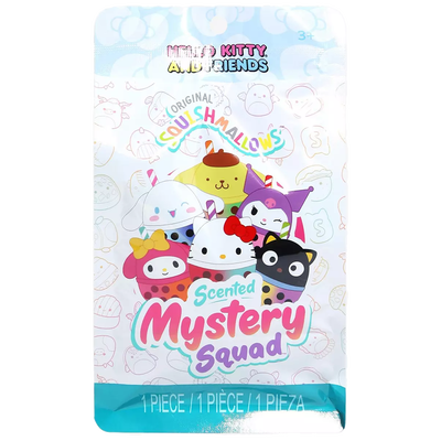 Squishmallows | Little Plush Mystery Bag | Hello Kitty and Friends Assortment (9pc)