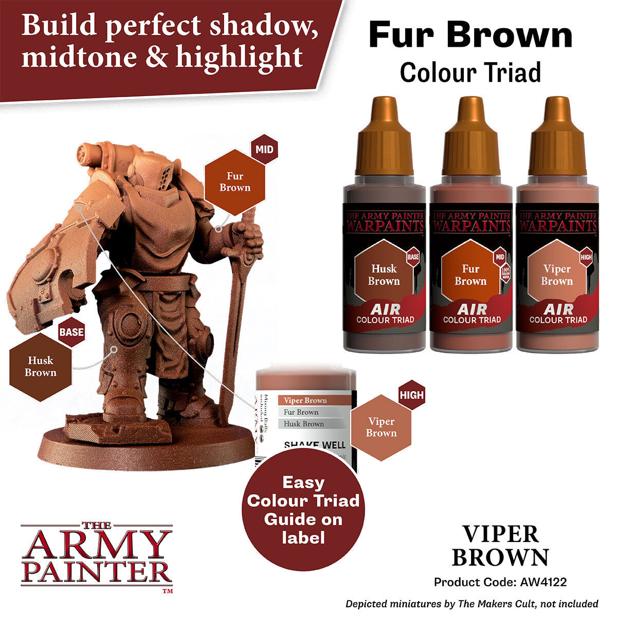 The Army Painter - Viper Brown - Warpaints Air
