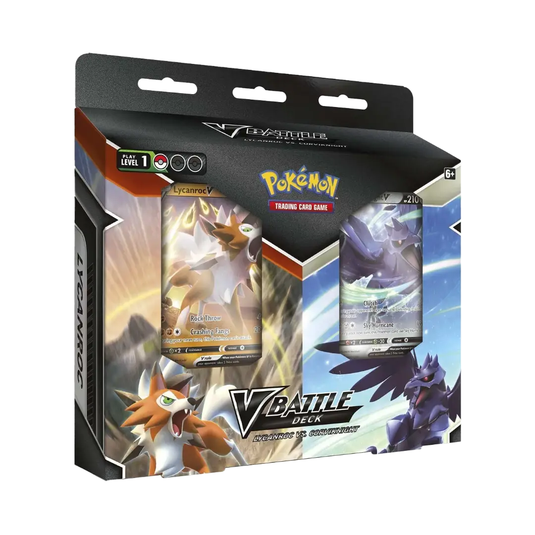 Pokémon TCG: Lycanroc VS. Corviknight - V Battle Deck (EN)