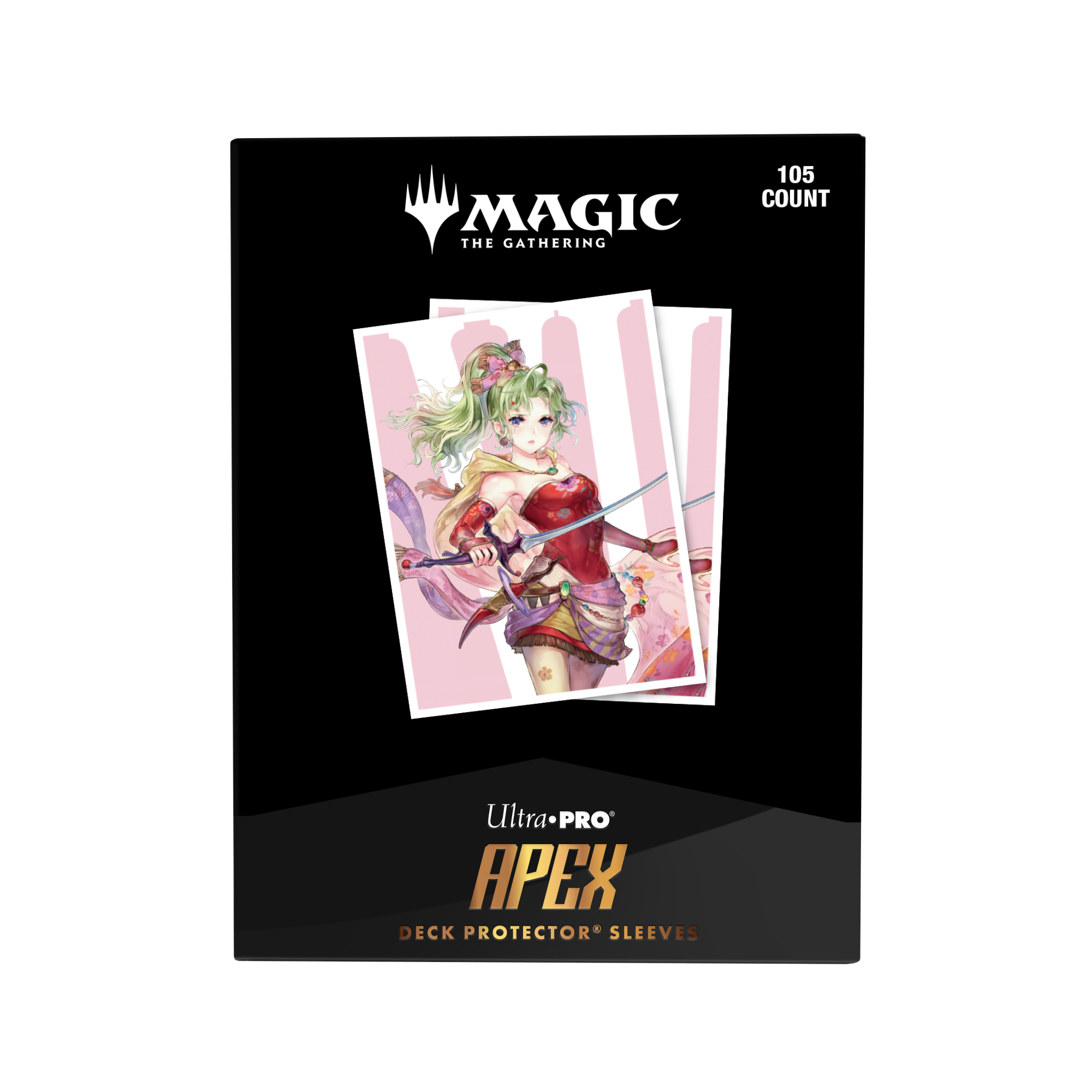 Ultra Pro | MTG - FINAL FANTASY - Terra, Herald of Hope | 105pcs APEX DECK PROTECTOR Sleeves