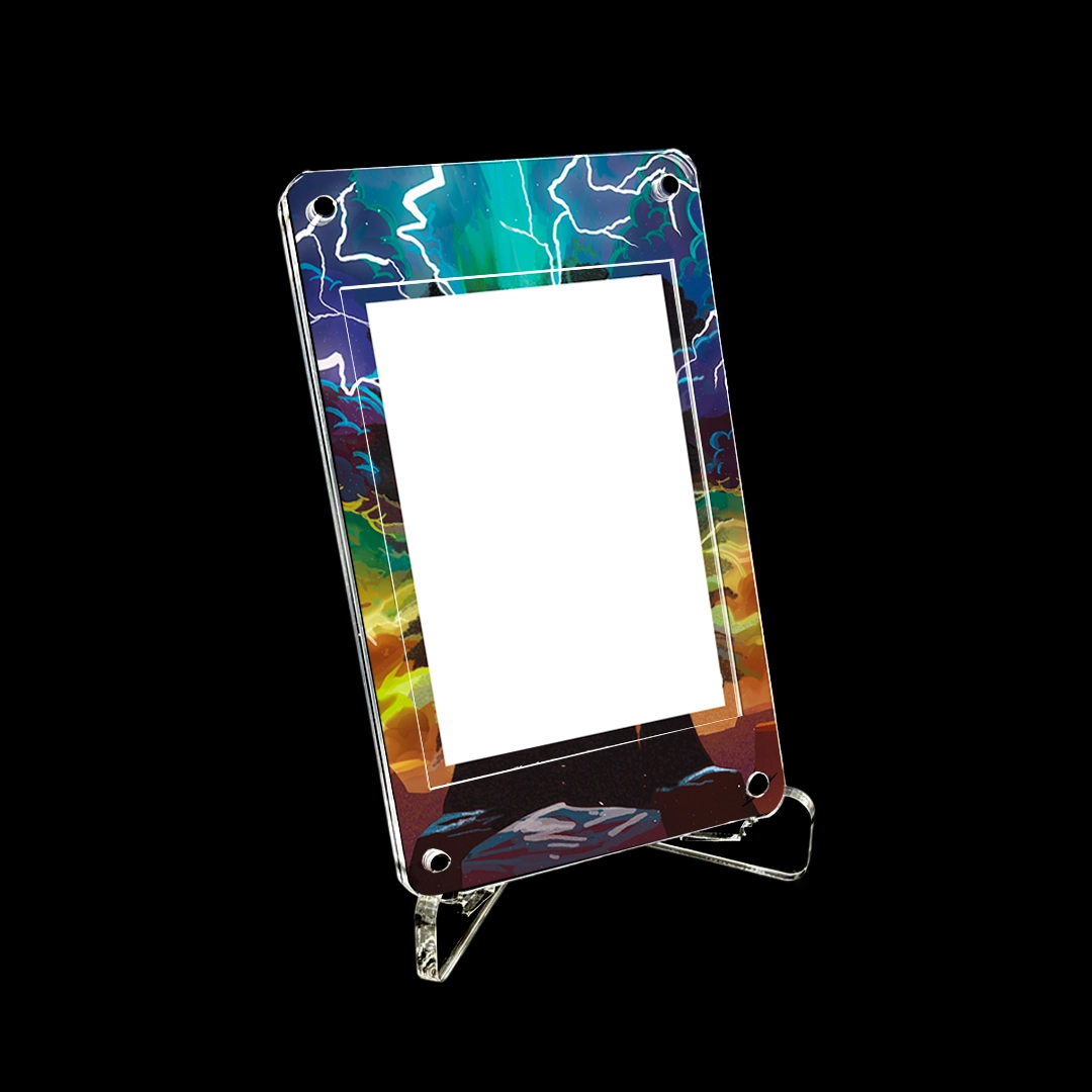 Blossom | Zekrom ex | Extended Art Acryl Case für Pokémon