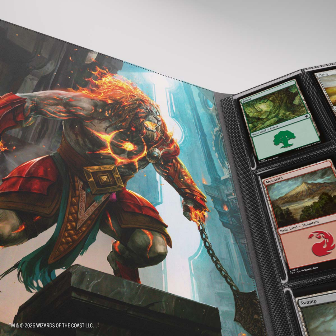 Gamegenic | MTG: Reality Fracture - Ajani, Path of Vegeance/Ajani, Counter Attack Leader | 18-Pocket Casual Album