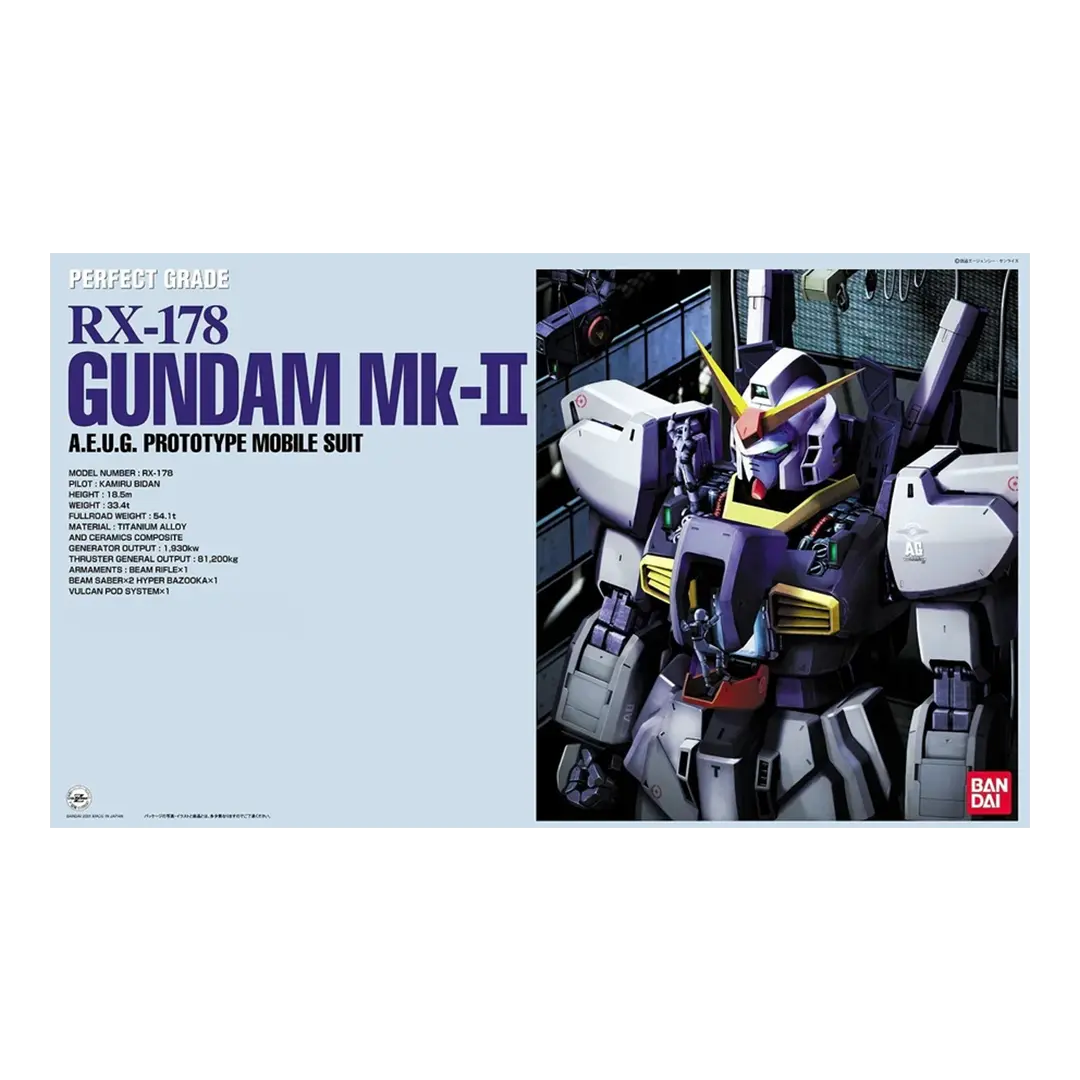 Bandai: PG Gundam RX-178 MK-II AEUG – Mobile Suit Gundam (1/60)
