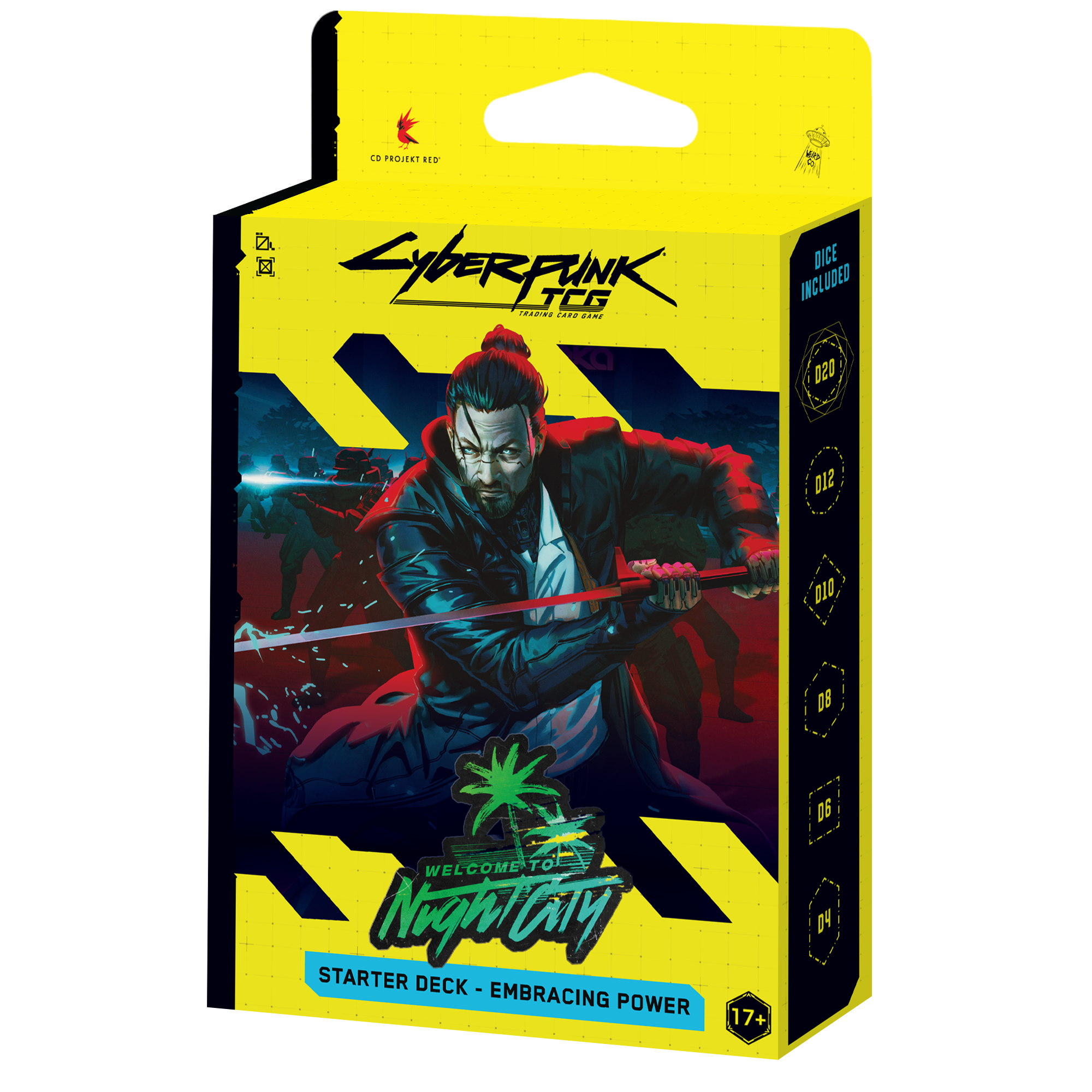 Cyberpunk TCG | Welcome To Night City | Starter Deck - Embracing Power (EN)