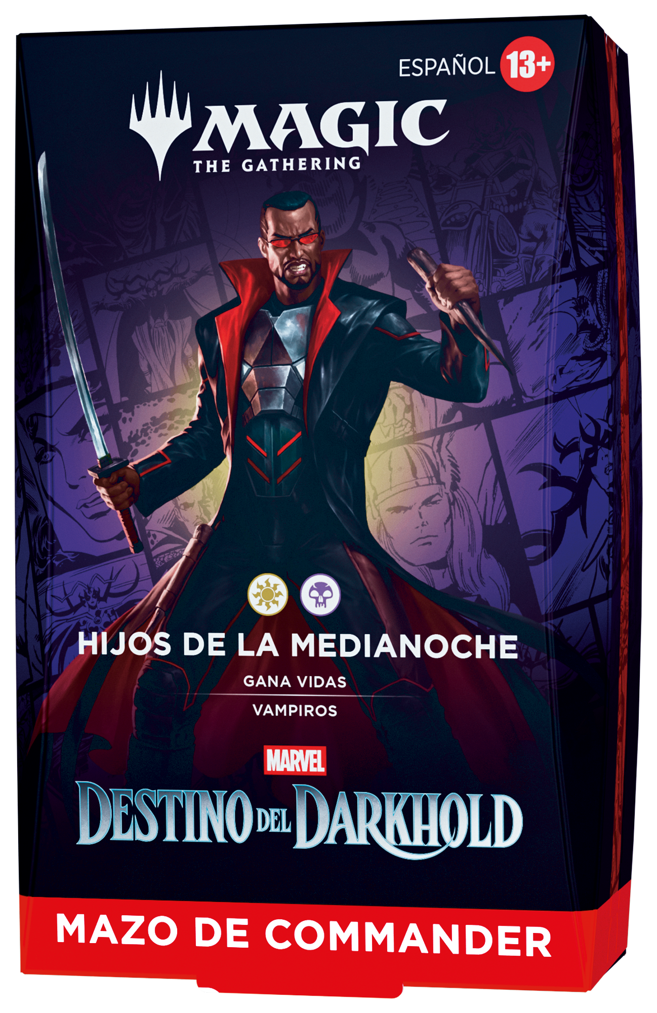 Magic: The Gathering | Marvel Darkhold Destiny | Commander Deck Display (4 Stk.) (ES)