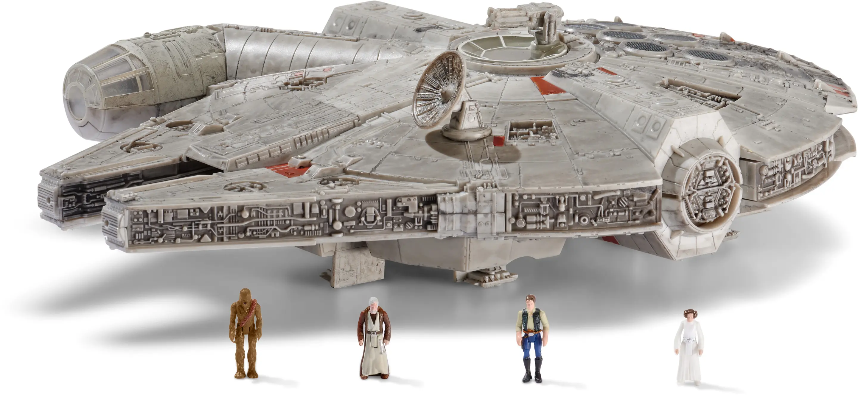 Jazwares | Millenium Falcon Micro Galaxy Squadron (23cm) | Star Wars