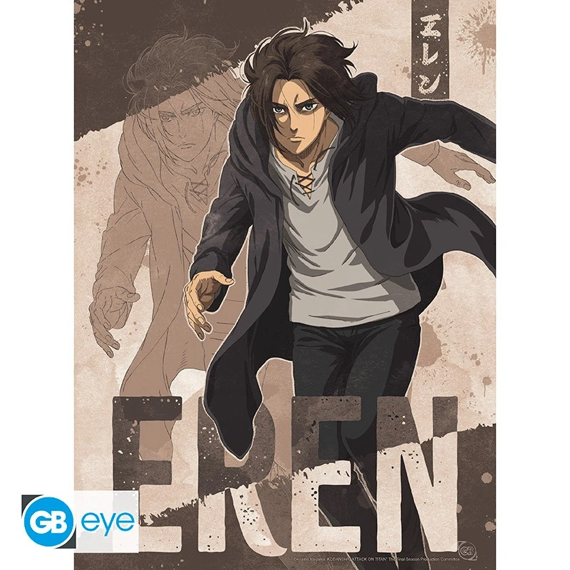 Abysse | Attack on Titan - 9 Posters (21 x 29,7cm) - Portfolio Characters S4