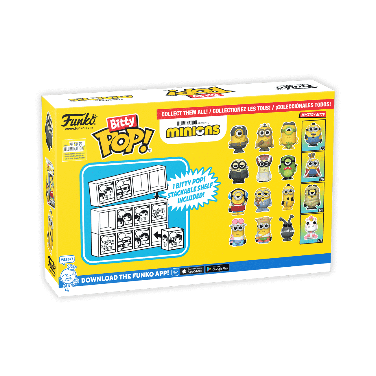 Bitty POP!: Frankenbob 4PK - Bitty POP! 4-Pack