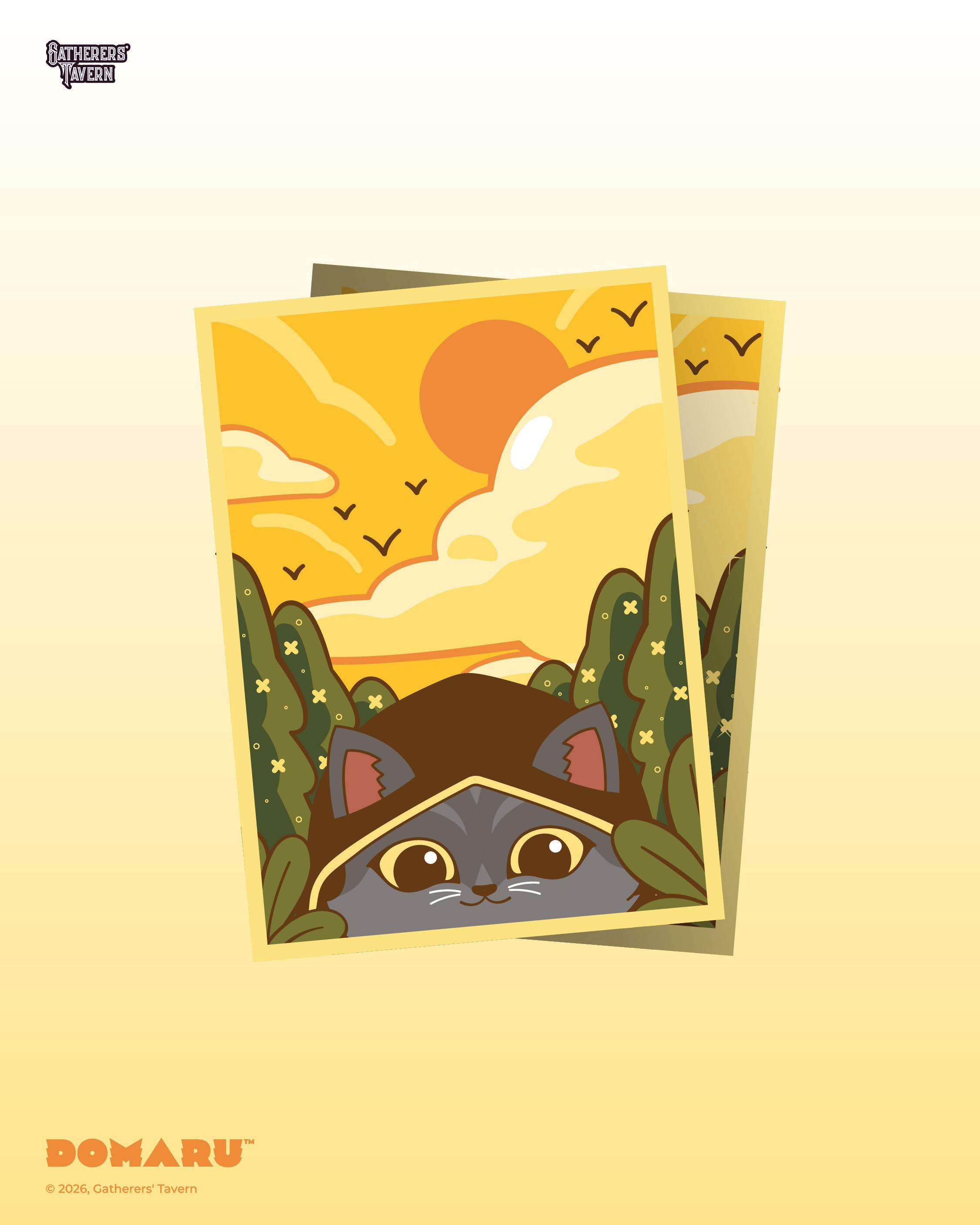 Gatherers' Tavern | Sunset Solitude DOMARU | Art Sleeves Standard Size