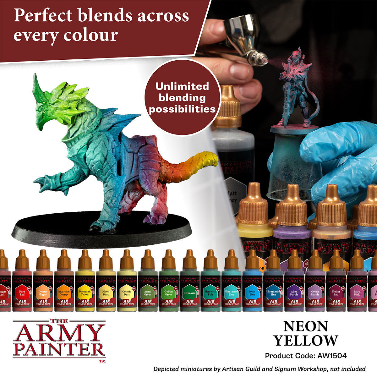 The Army Painter - Neon Yellow - Warpaints Air Fluorescent