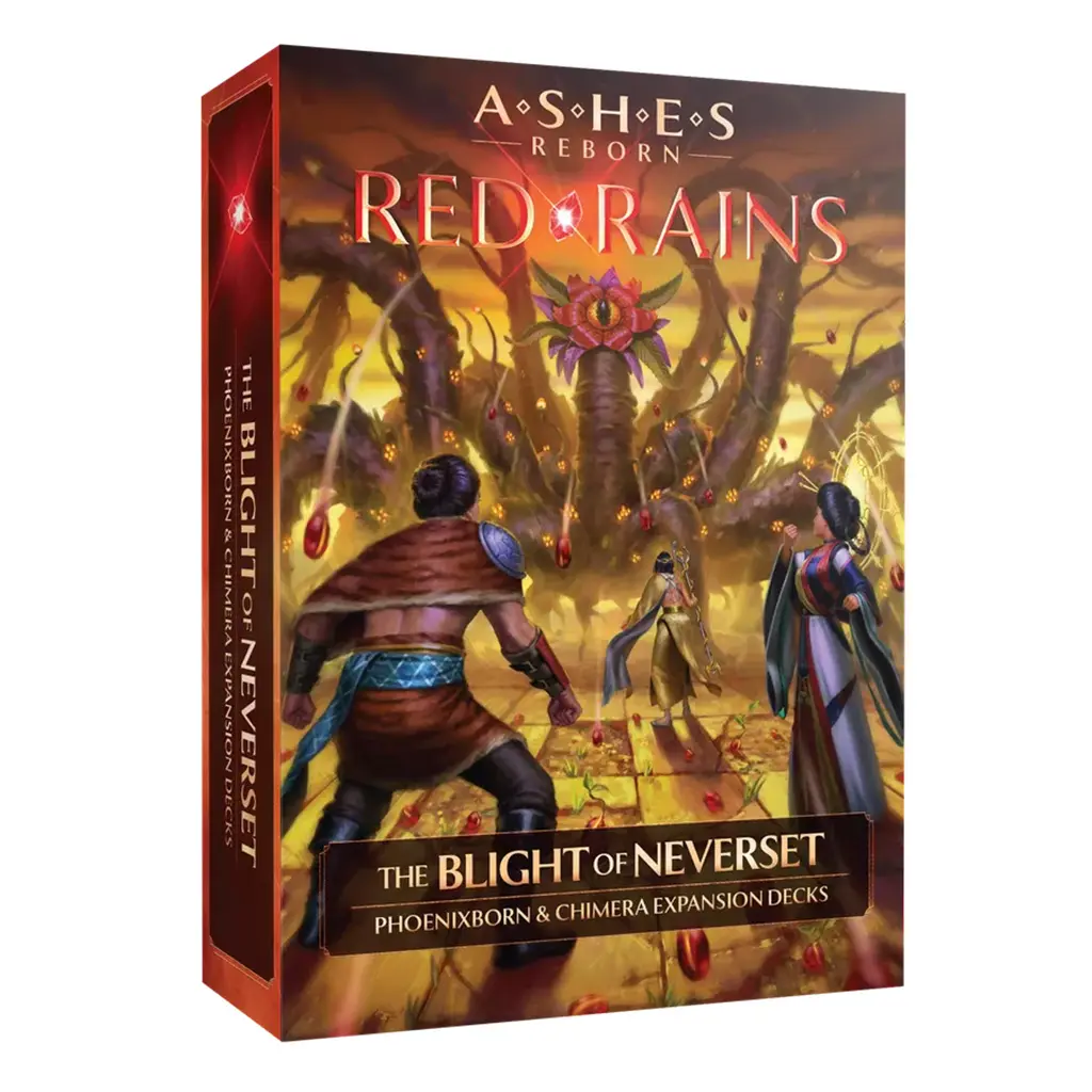 Plaid Hat Games: Ashes Reborn Red Rains The Blight of Neverset Exp. - Card Games