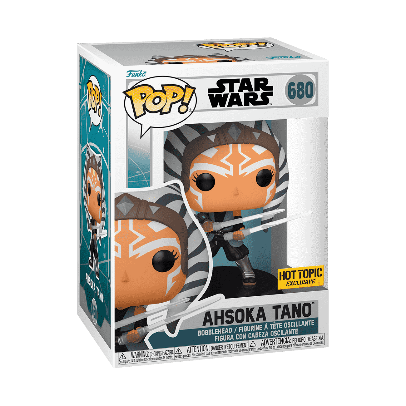POP! Star Wars: Ahsoka Tano with Dual Lightsabers - Ahsoka