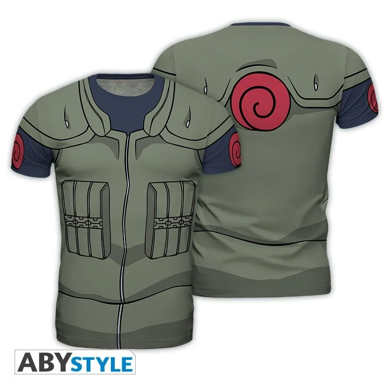 Abysse: Naruto Shippuden - Replica T-Shirt Herren (XL) - Kakashi Costume