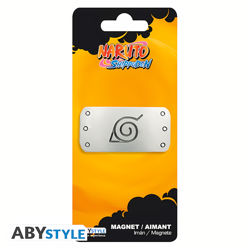 Abysse | Naruto Shippuden | Konoha Symbol Premium Magnet