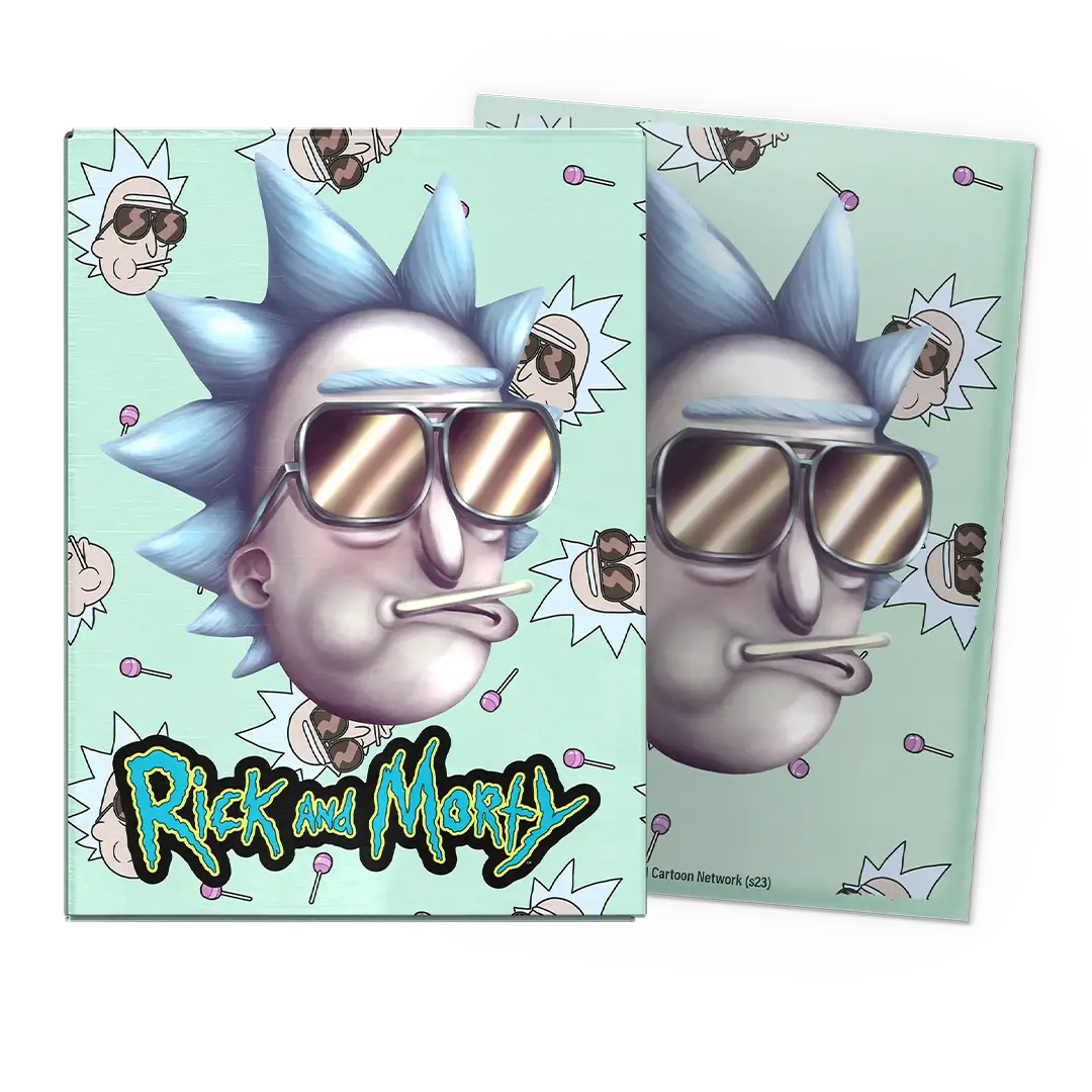Dragon Shield: Rick & Morty - Cool Rick - Brushed Art Sleeves - Standard Size