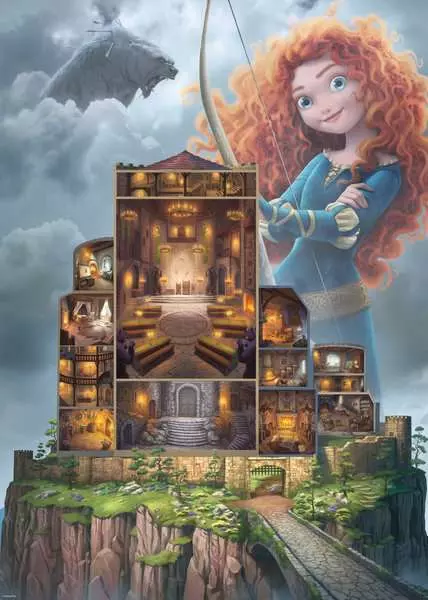 Ravensburger | Disney Castles Merida | 1000 Teile Puzzle