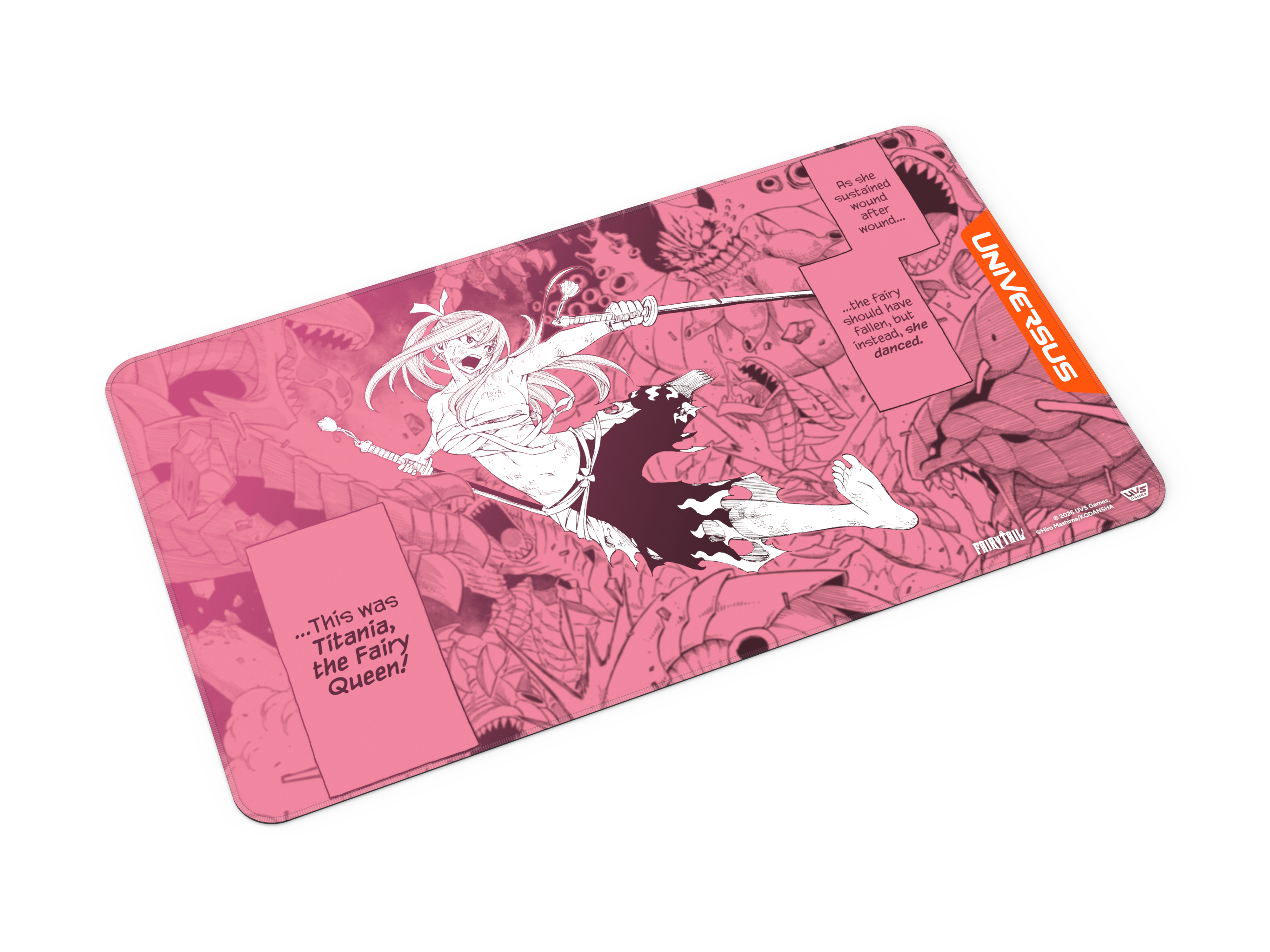 UniVersus TCG | Fairy Tail: All Fired Up! - Erza | Playmat