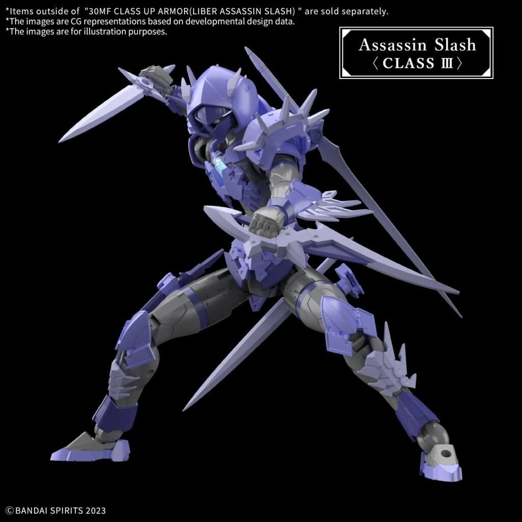 Bandai | 30MF Class Up Armor (Liber Assassin Slash) | (1/144)