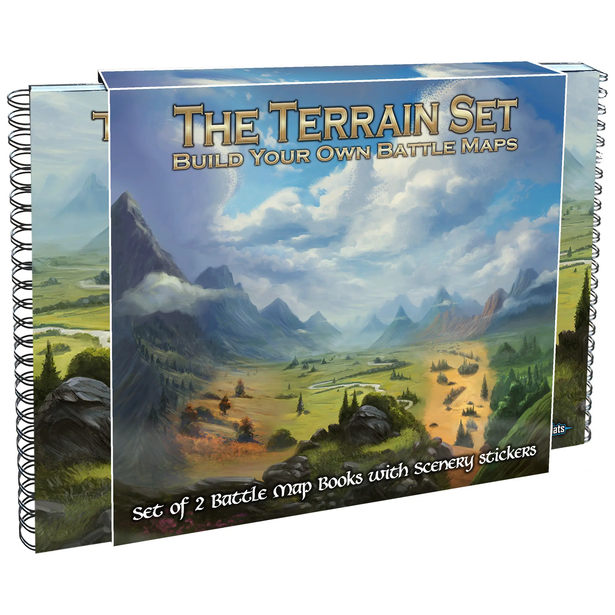 Loke Battlemats: The Terrain Set Build Your Own Battle Map Kit - Rpg ...