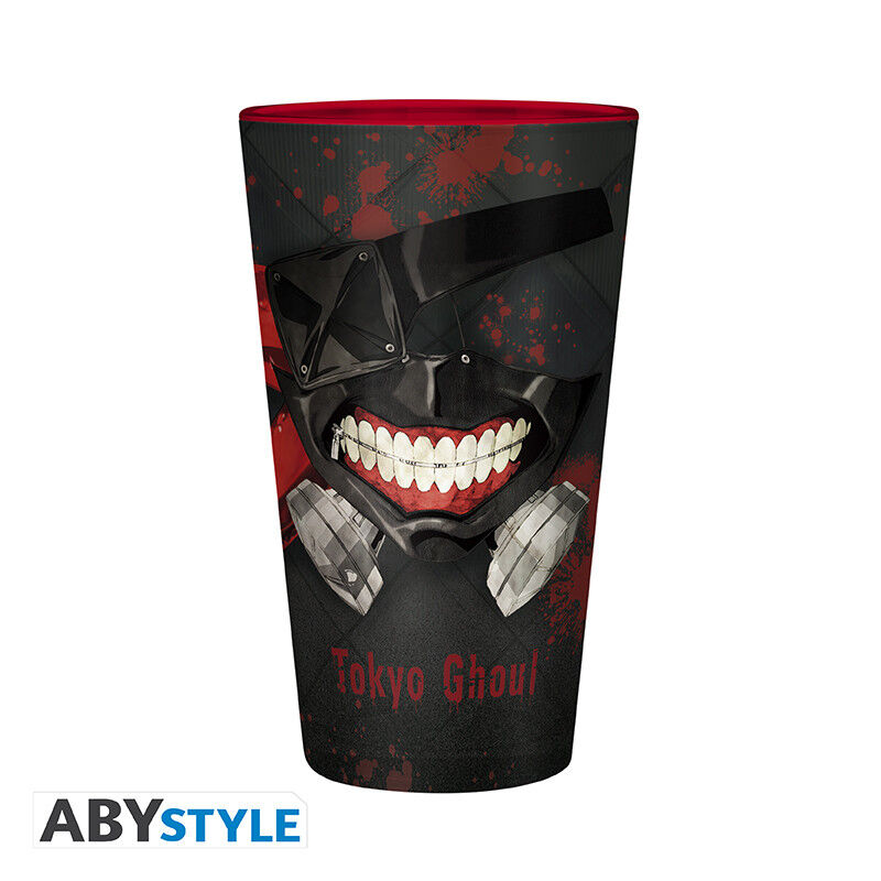 Tokyo Ghoul | Kaneki & Mask | Large Glass (400ml)