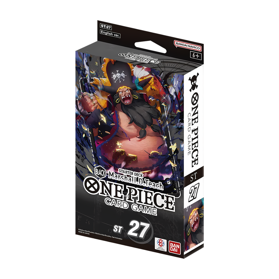 One Piece Card Game - Black Marshall D Teach - Starter Deck (ST27) (EN)