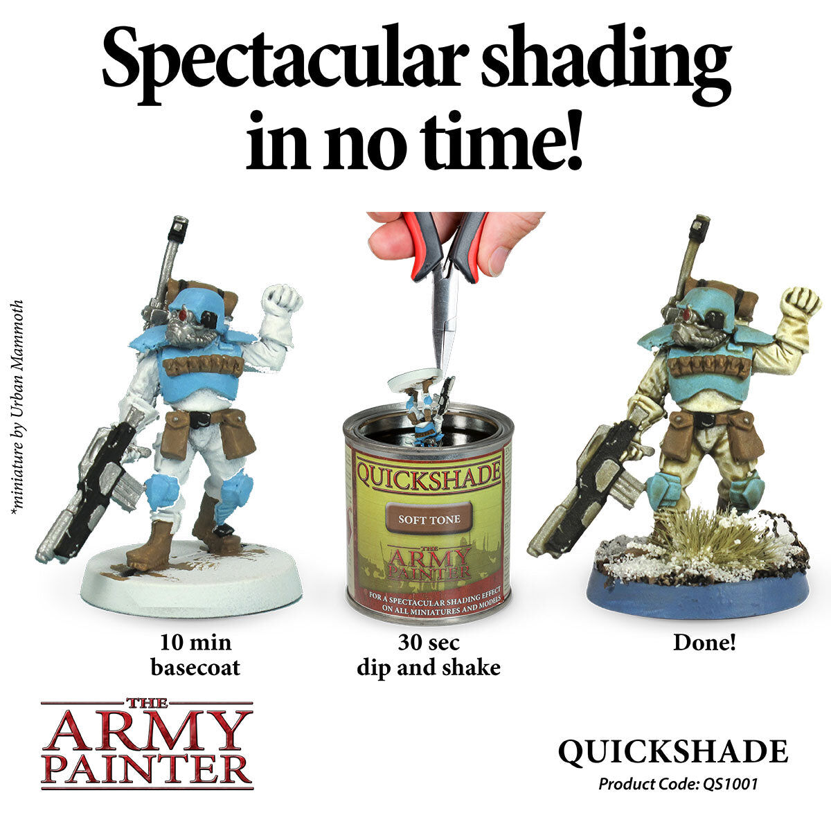 The Army Painter - Soft Tone - Quickshade Dip