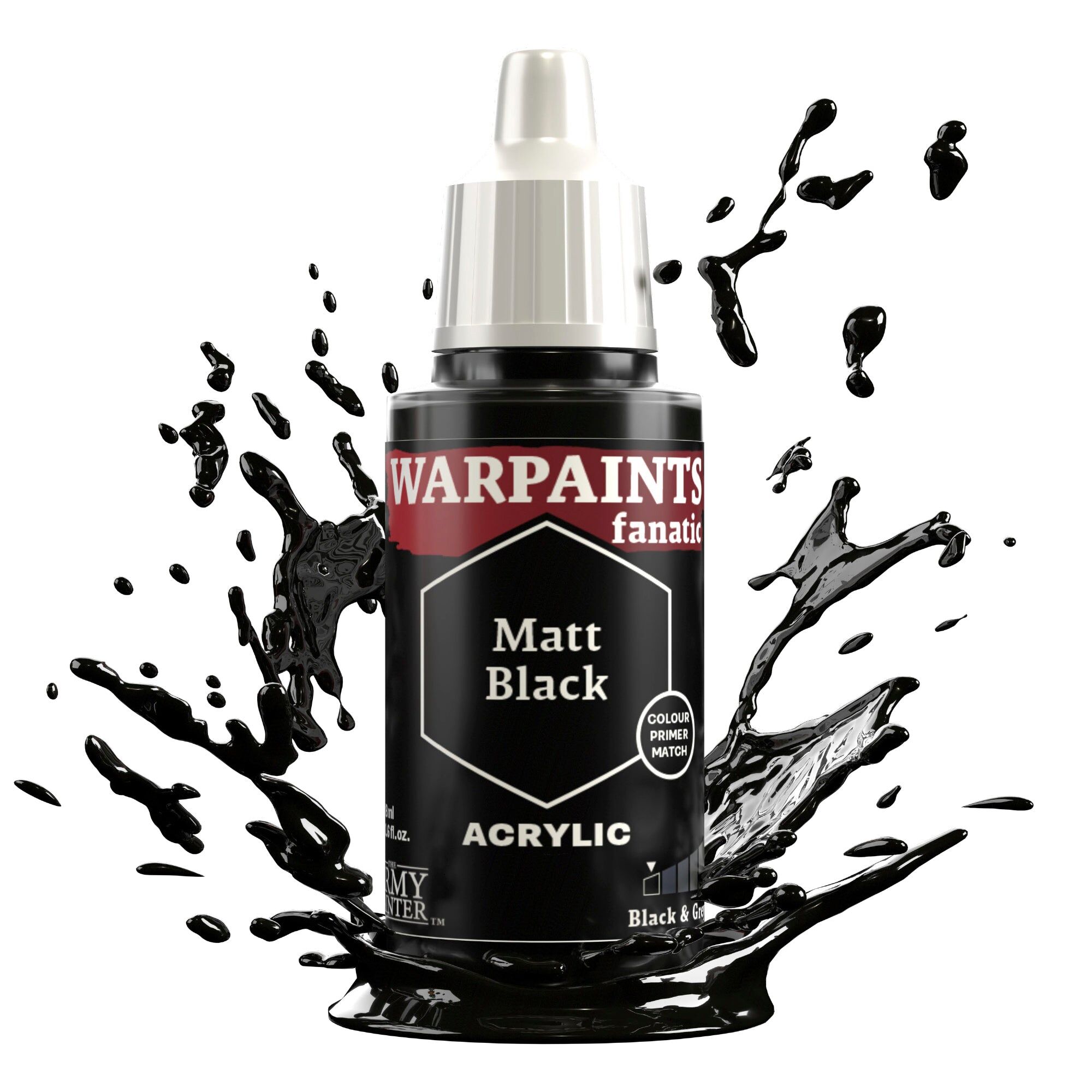 The Army Painter - Matt Black - Warpaints Fanatic