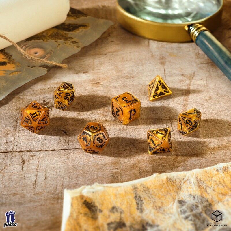 Q Workshop | Azlant | Pathfinder Dice Set