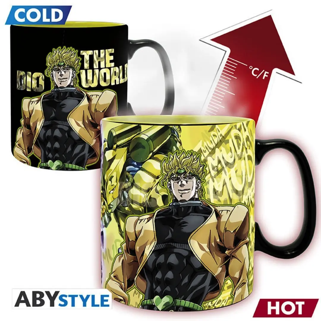 Abysse: JOJO's Bizarre Adventure - Jotaro Dio Mug Heat Change (460ml)