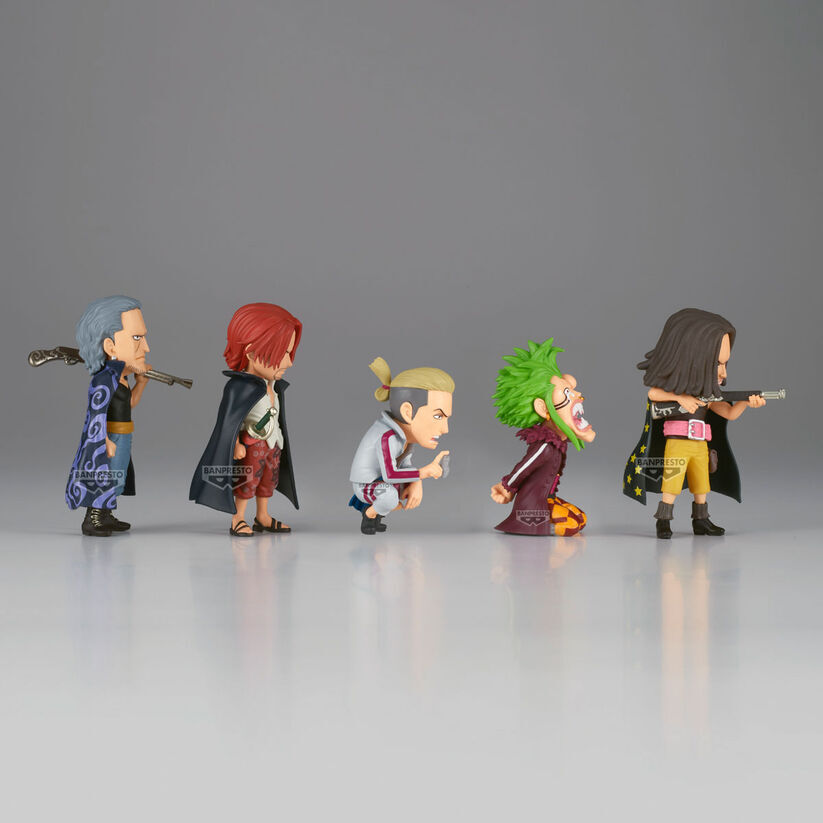Banpresto | Red Hair Pirates vs Bartolomeo WCF (12 Figuren Display) | One Piece