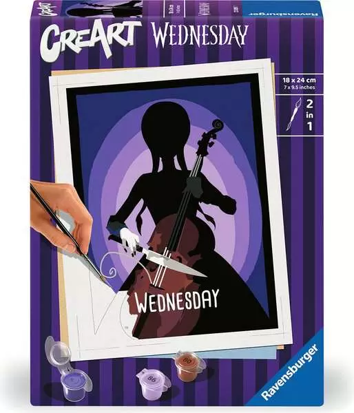 Ravensburger | Wednesday | CreArt Adults Trend