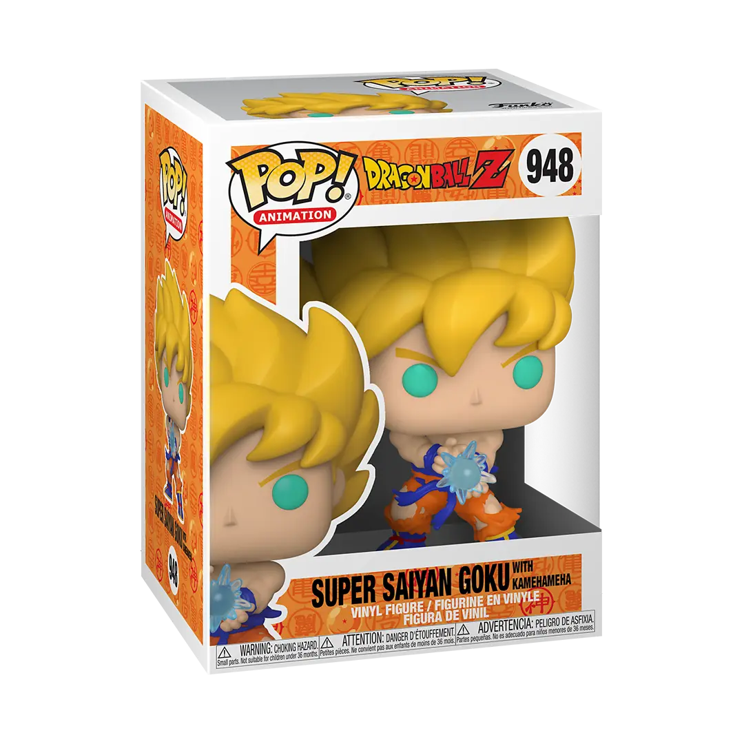 POP! Animation: Super Saiyan Goku with Kamehameha - Dragon Ball Z