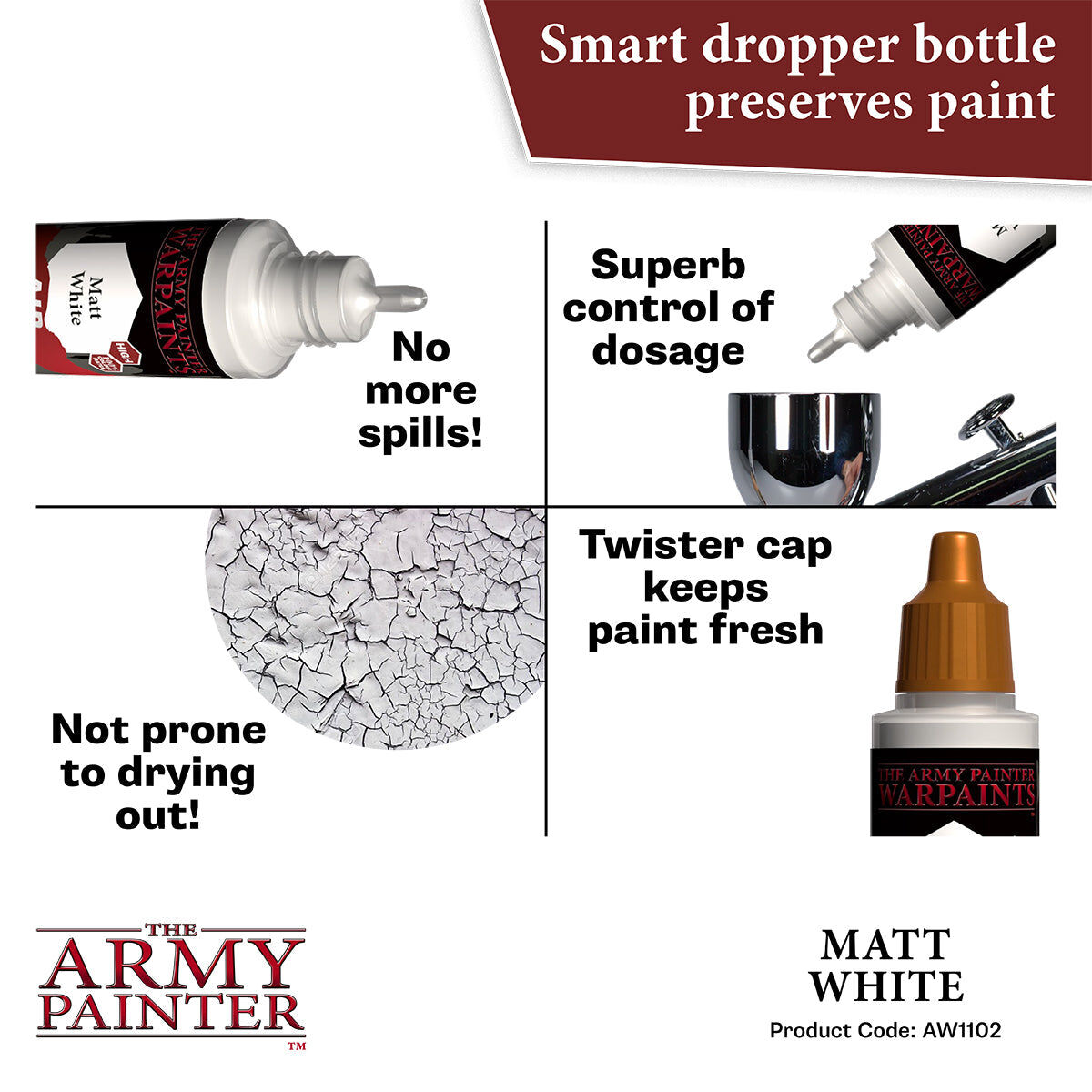 The Army Painter - Matt White - Warpaints Air
