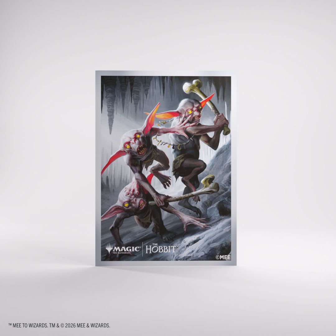Gamegenic | MTG: The Hobbit - Goblin Army Token | Premium Art Sleeves (105 Stk.)