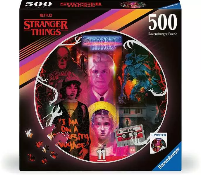 Ravensburger | Stranger Things Freunde lügen nicht | 500 Teile Puzzle