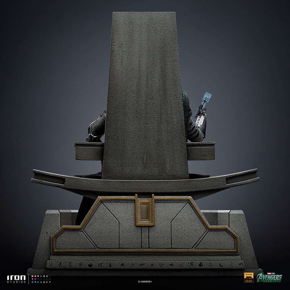 Iron Studios | Doctor Doom on Throne | Avengers: Doomsday - Deluxe Art Scale 1/10