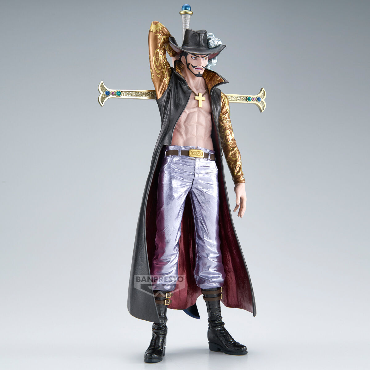 Banpresto | Dracule Mihawk Premium (The Metallic) (34cm) | One Piece