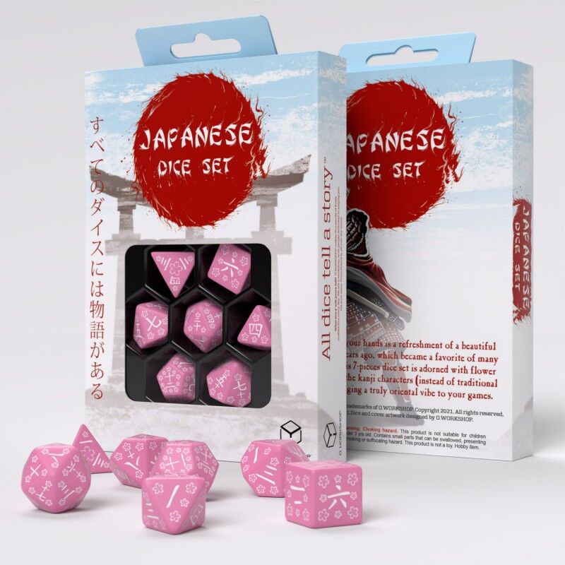 Q Workshop | Sweet Spring Memory | Japanese Dice Set