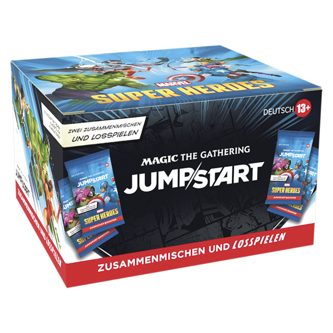 Magic: The Gathering | Marvel Super Heroes | Jumpstart Booster Display (DE)