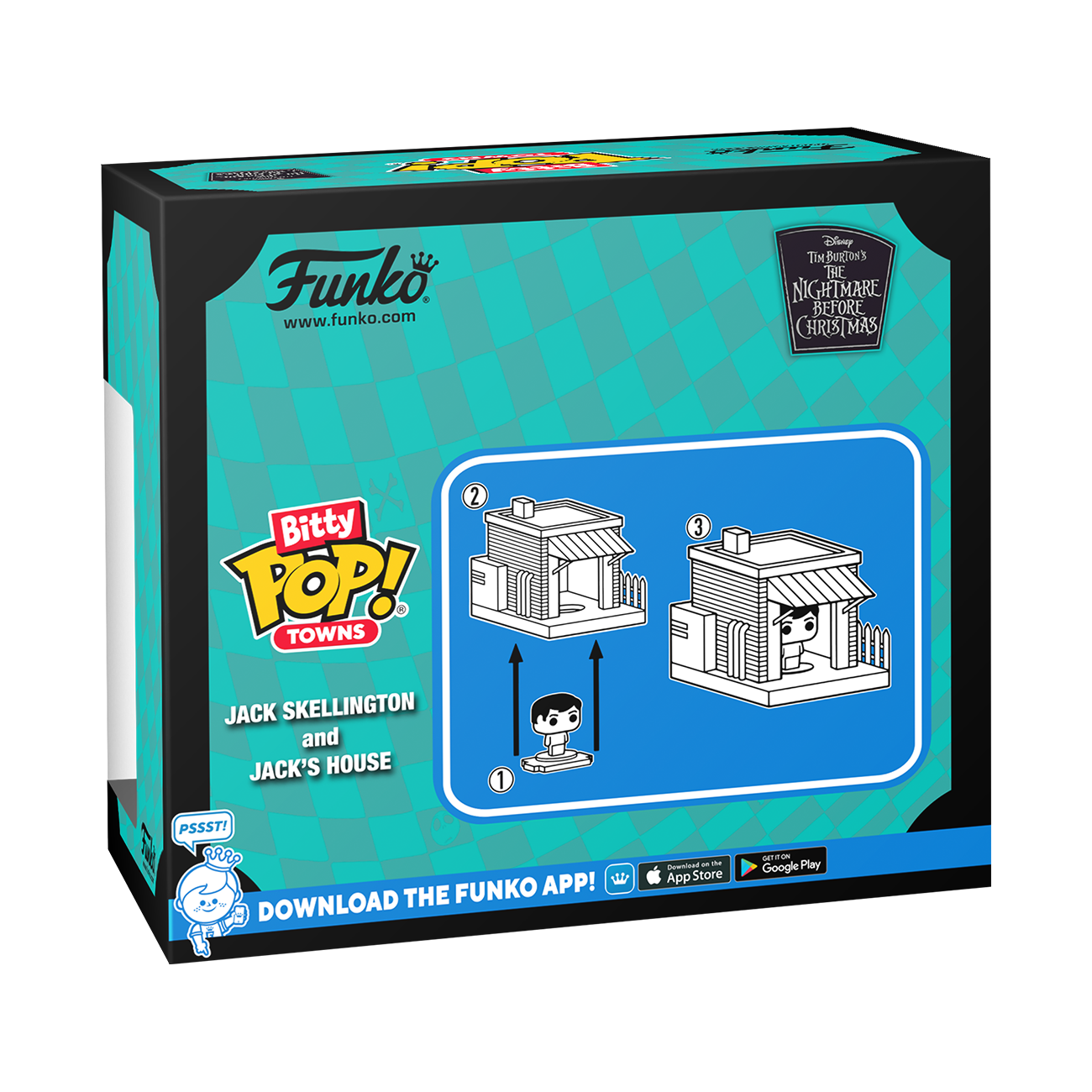 Bitty POP! Town: Jack Skellington and Jack's House - Disney