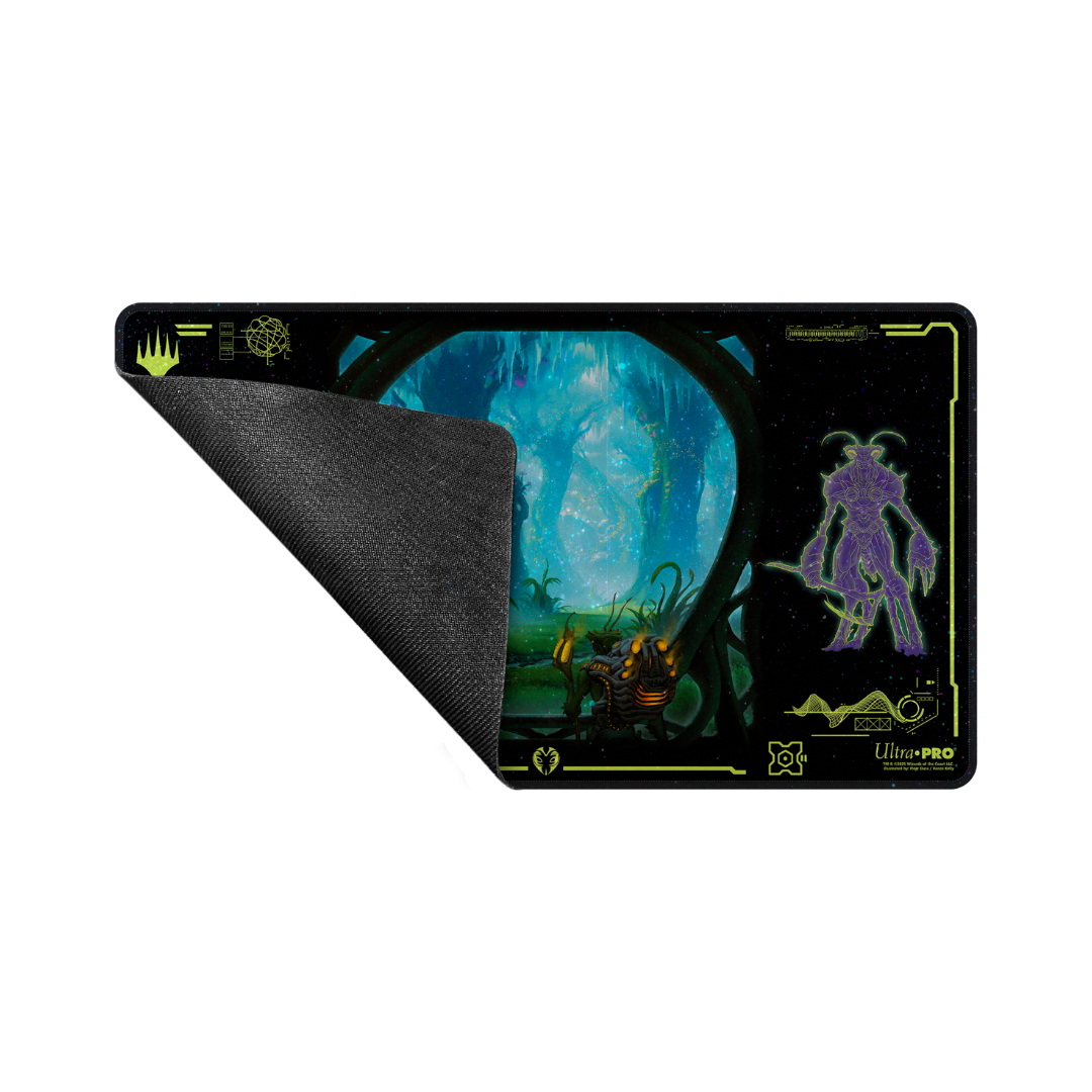 Ultra Pro - Edge of Eternities - Evendo, Waking Haven Holofoil - Playmat for Magic: The Gathering