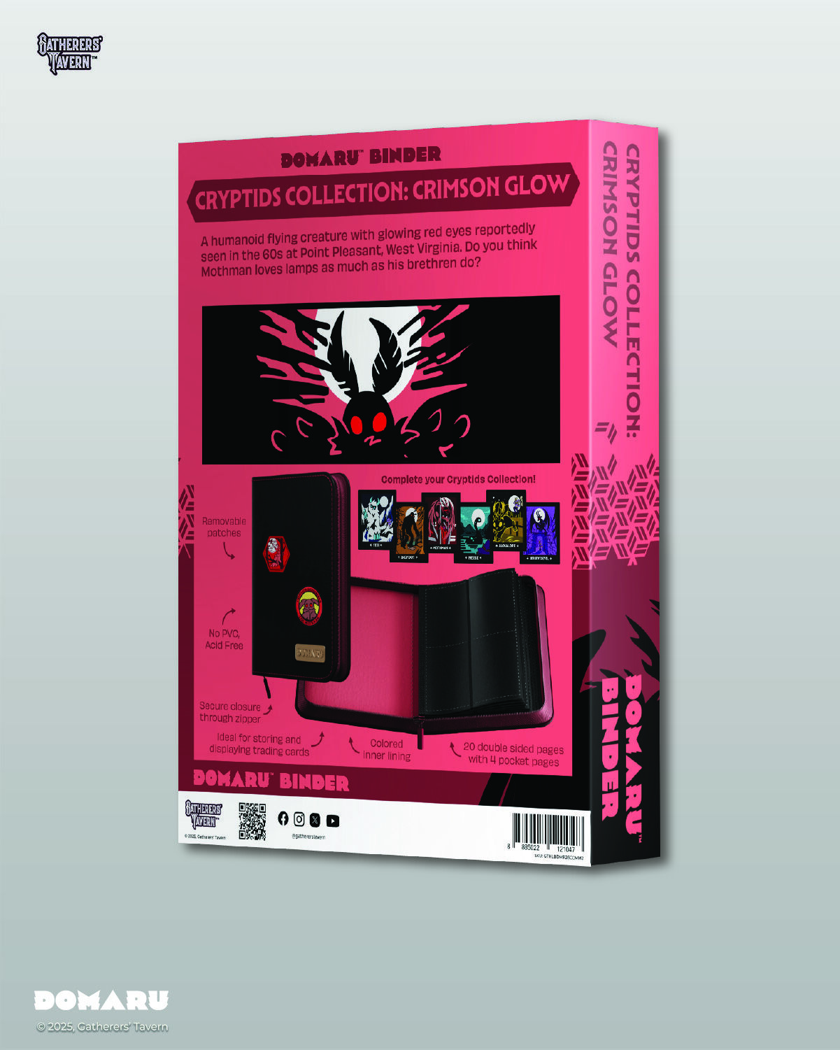 Gatherers' Tavern | Crimson Glow Deco Patch DOMARU | Binder 4-Pocket