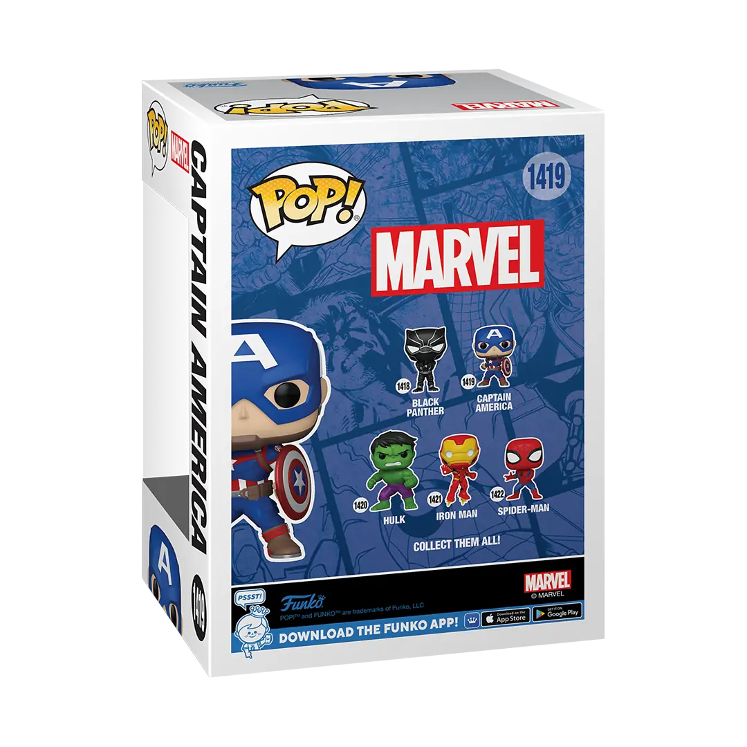 POP! Marvel: Captain America (Marvel New Classics) - Marvel