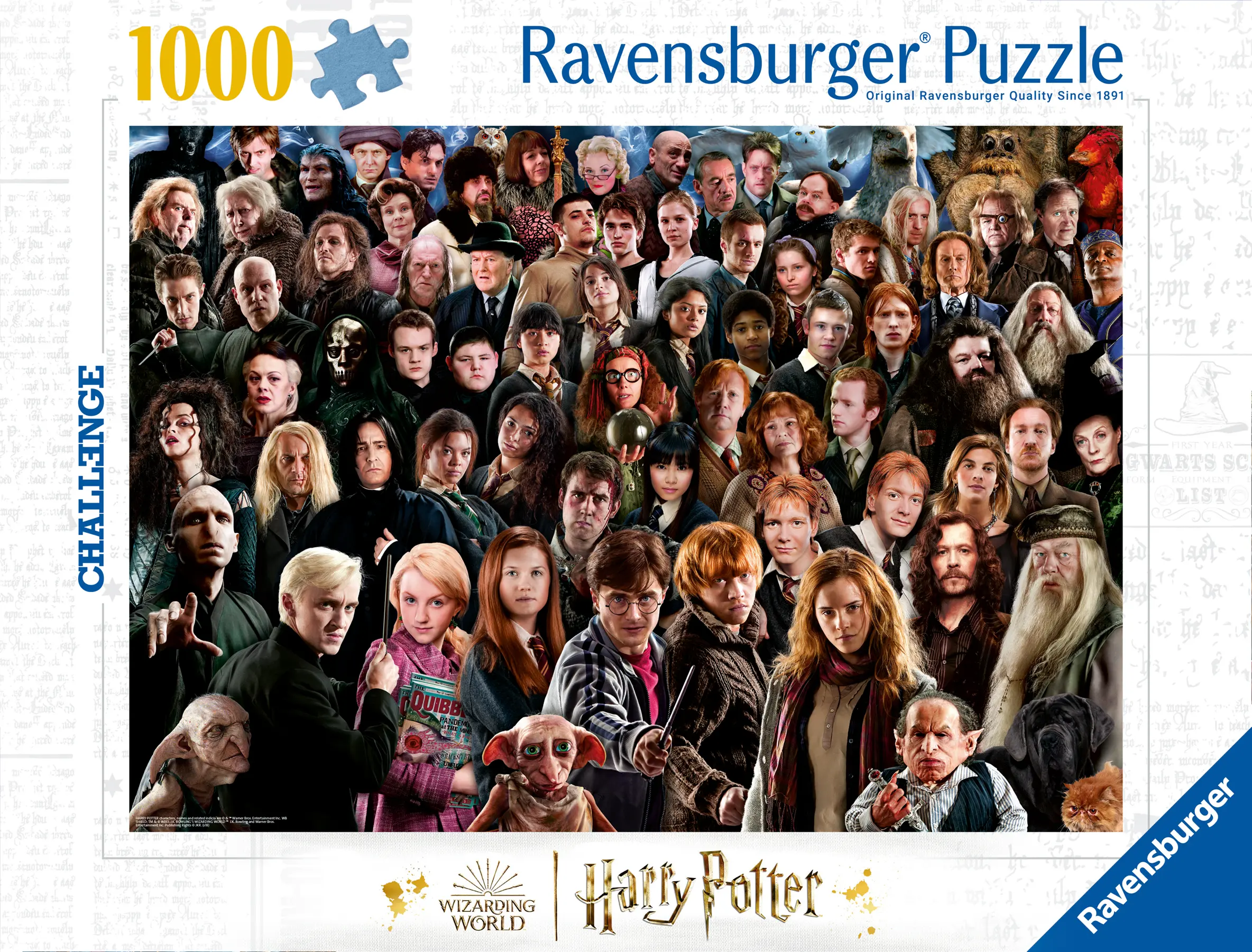 Ravensburger | Harry Potter | 1000 Teile Puzzle Challenge