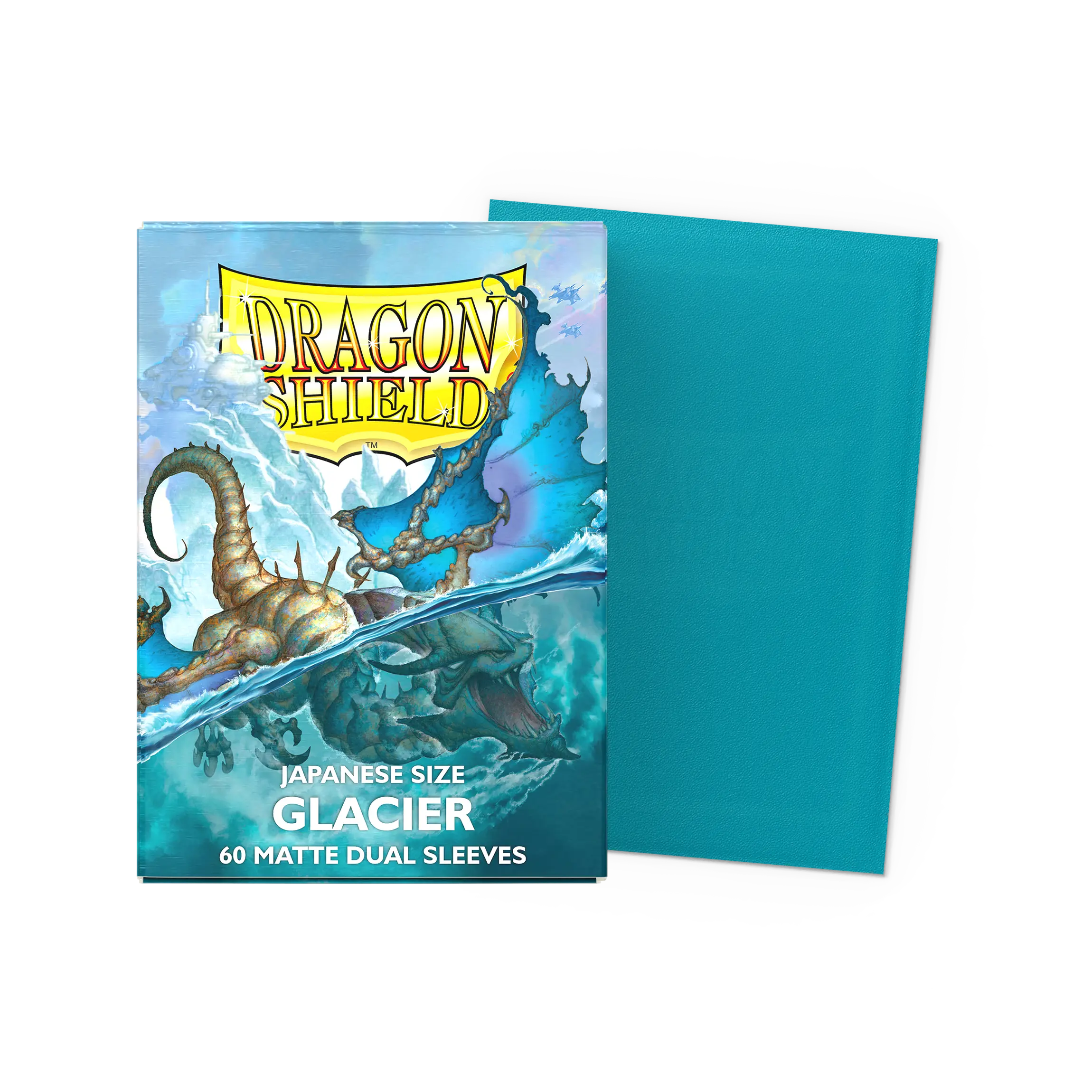 Dragon Shield: Glacier - Matte Dual Sleeves - Japanese Size