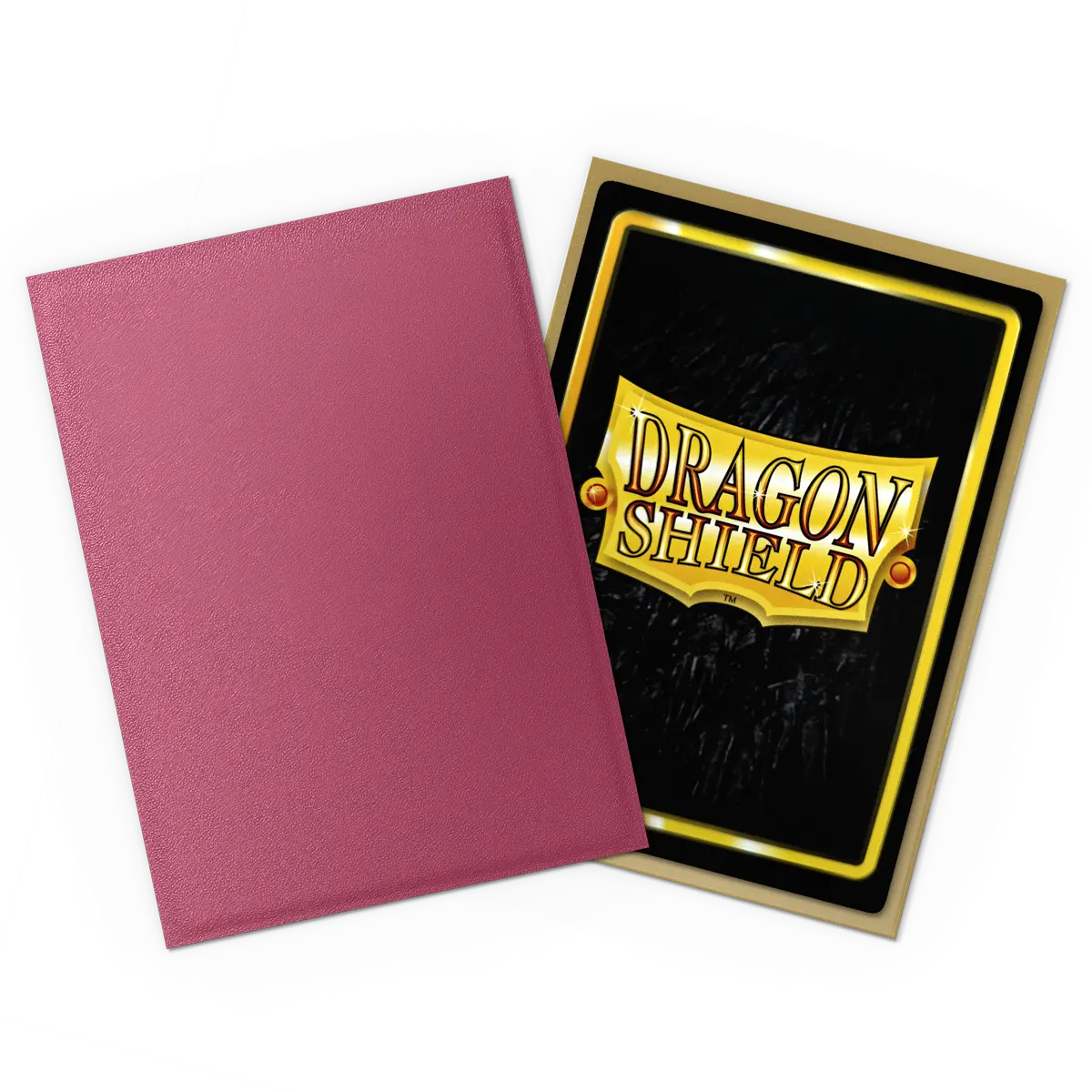 Dragon Shield: Pomegranate & Gold - Matte Dual Sleeves - Standard Size
